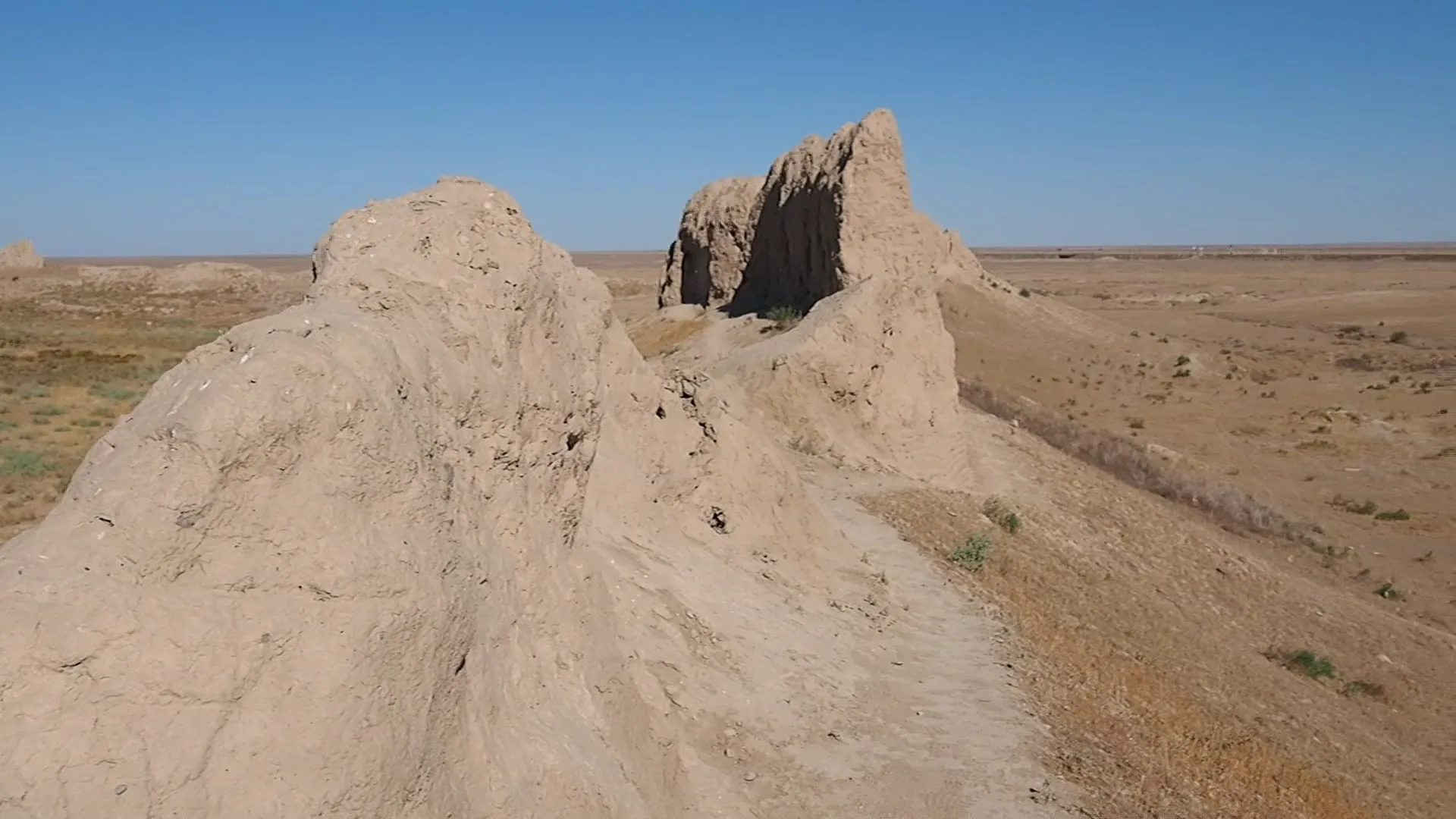 Ruinen von Sawran unweit Türkistan, Kasachstan. Фото: Man77, CC BY-SA 3.0, Викисклад
