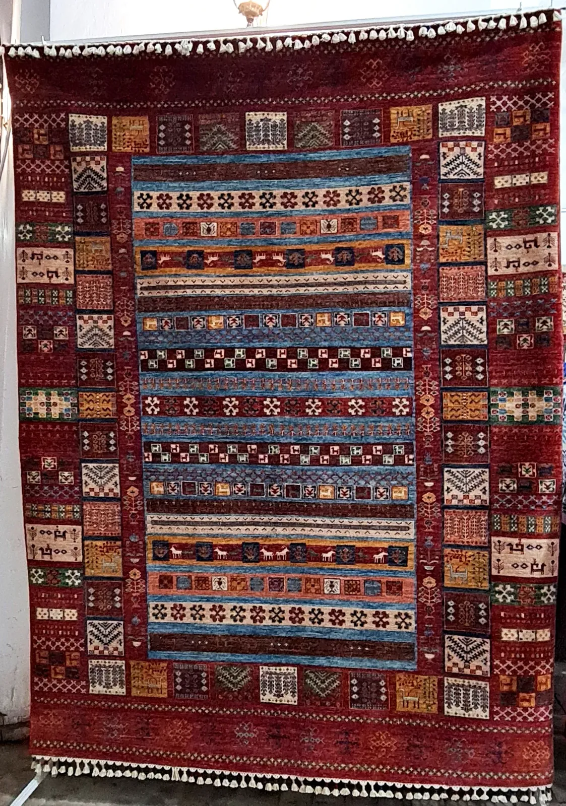 traditional Uzbek carpet. Фото: BeshevI, CC BY-SA 4.0, Викисклад