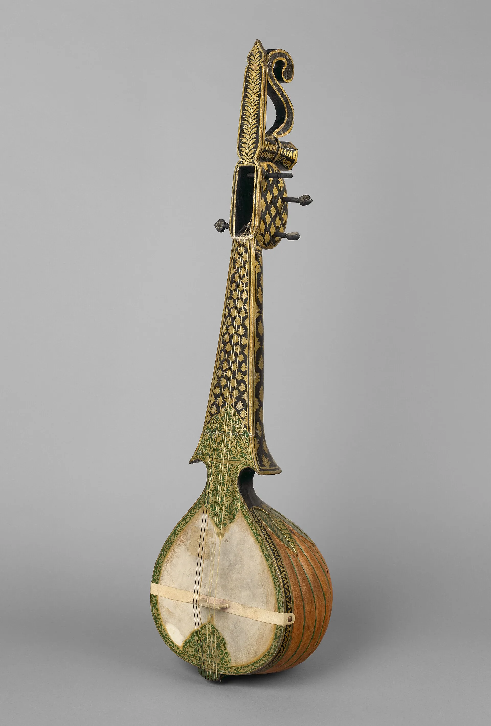 Rabab ca. 1885 Indian (north), Metropolitan Museum of Art. Фото: Unnamed photographer, released into public domain by Metropolitan Museum of Art, CC0, Викисклад